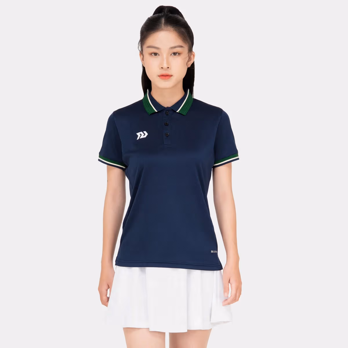 Áo Polo Thể Thao Nữ Bulbal Altron PL06 Xanh Đen