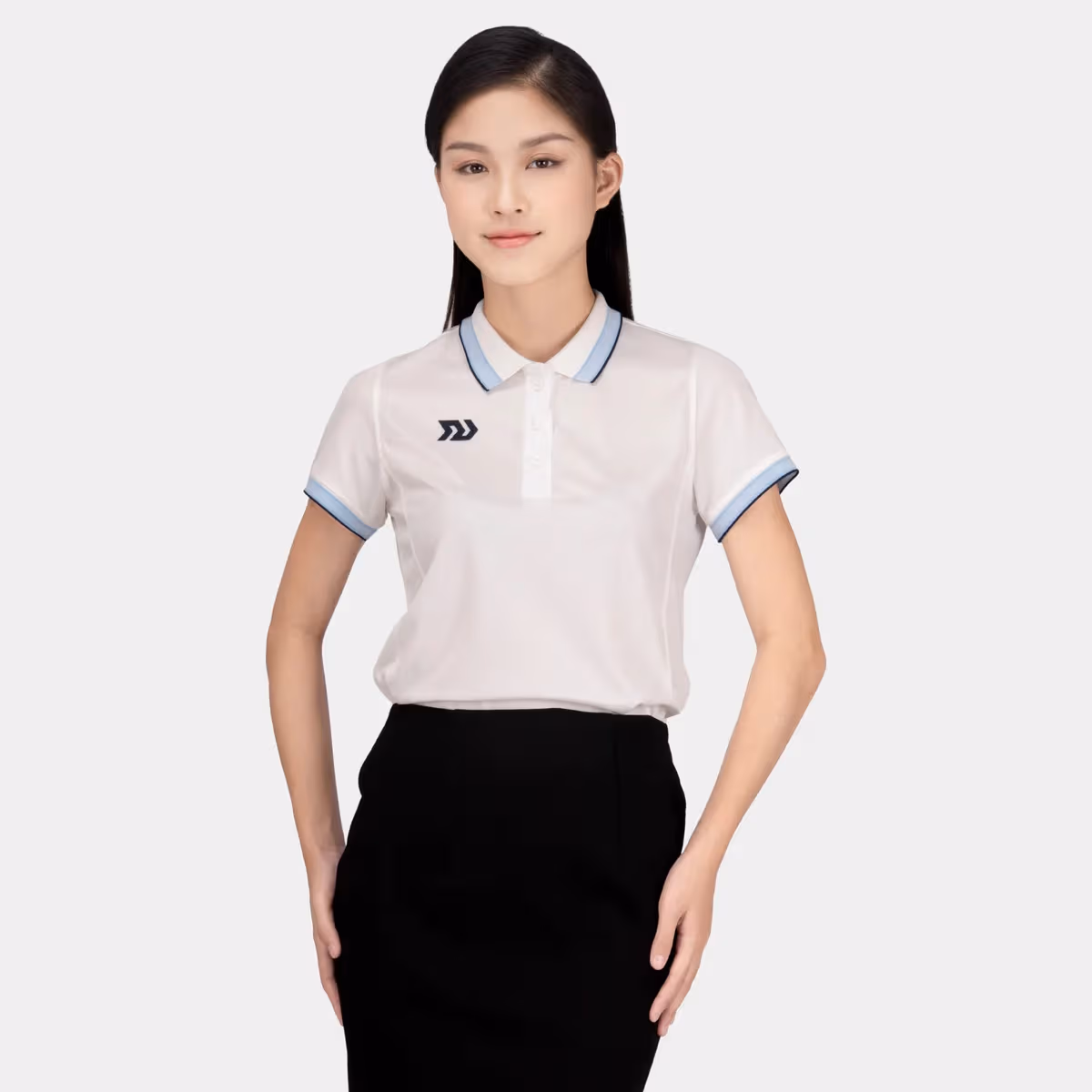 Áo Polo Thể Thao Nữ Bulbal City PL04 Trắng