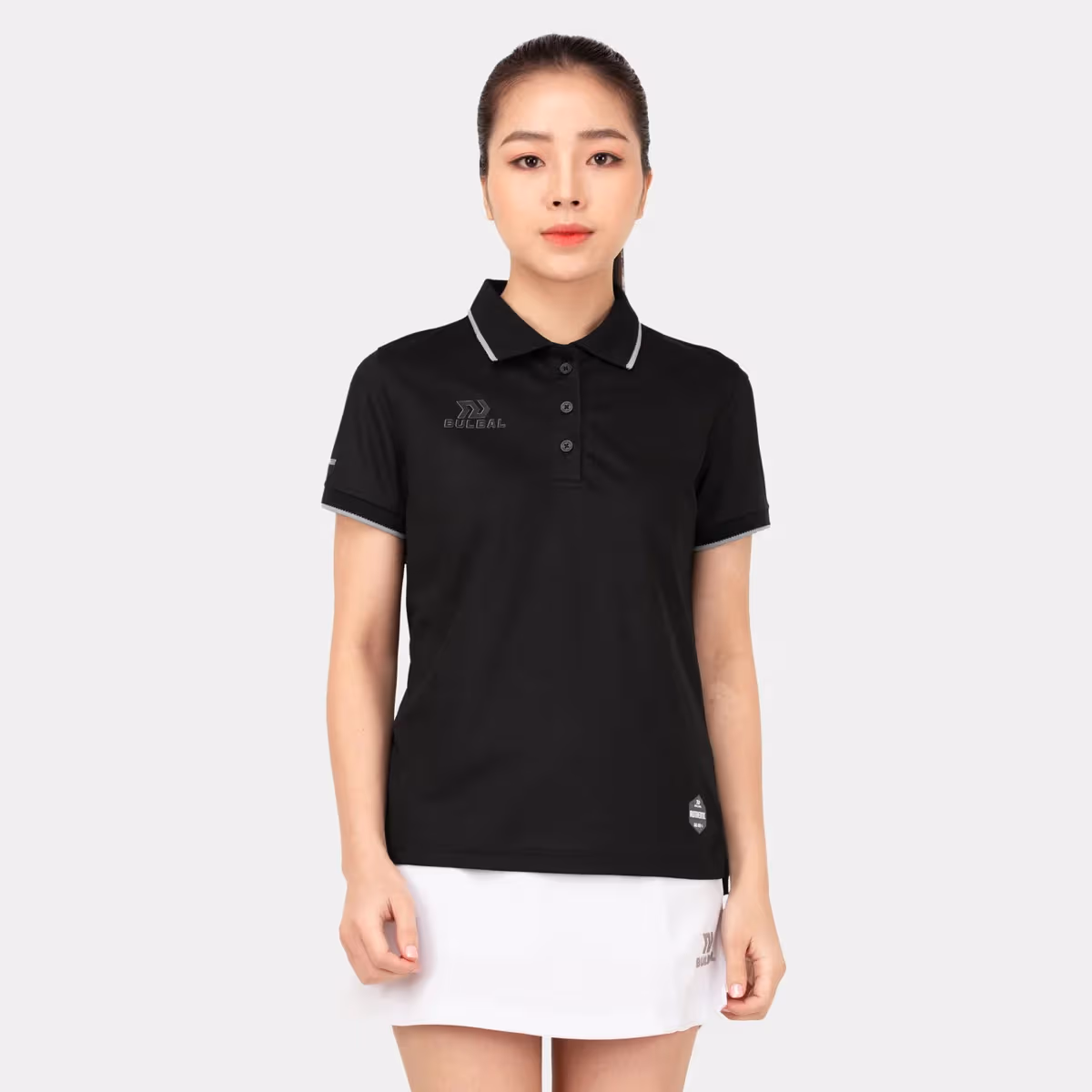 Áo Polo Thể Thao Nữ Bulbal Neo Đen