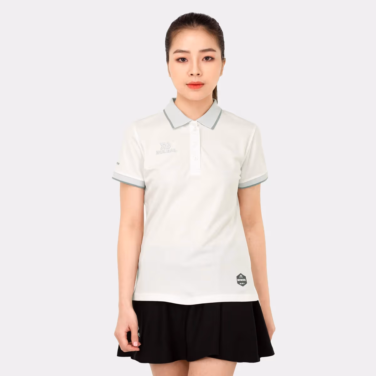 Áo Polo Thể Thao Nữ Bulbal Neo Trắng