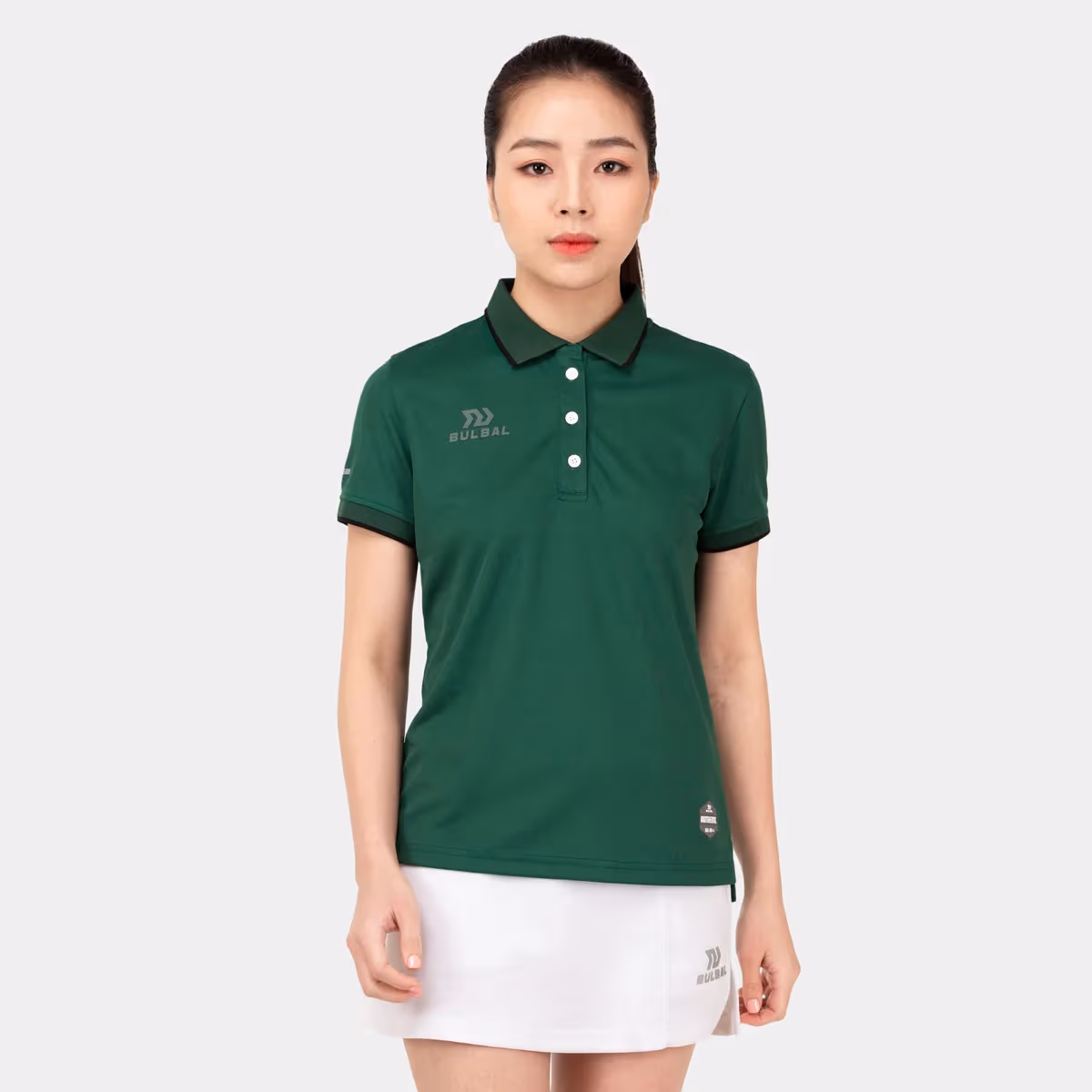 Áo Polo Thể Thao Nữ Bulbal Neo Xanh Lá
