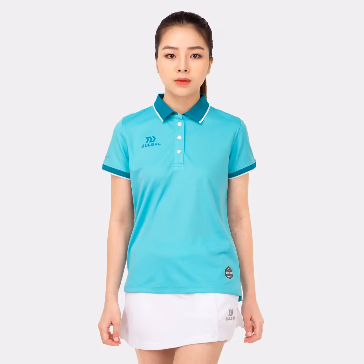 Áo Polo Thể Thao Nữ Bulbal Neo Xanh Ngọc