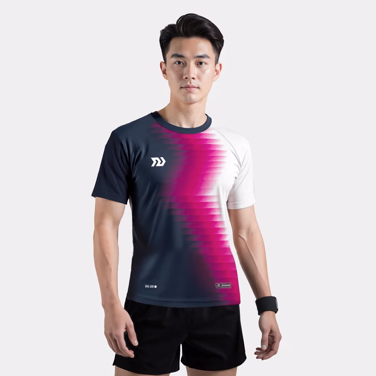 Áo Thể Thao Nam Bulbal Lumar Trắng Hồng