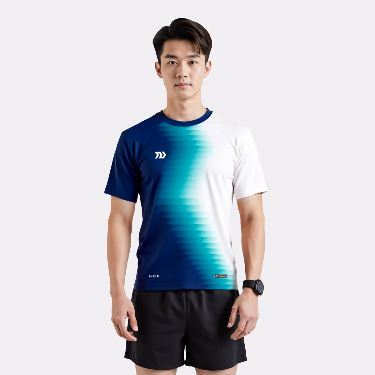 Áo Thể Thao Nam Bulbal Lumar Trắng Xanh