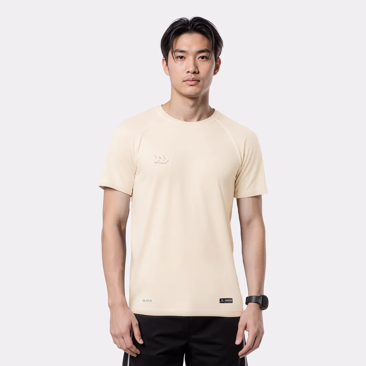 Áo Thun Thể Thao Nam Bulbal Trifit Kem