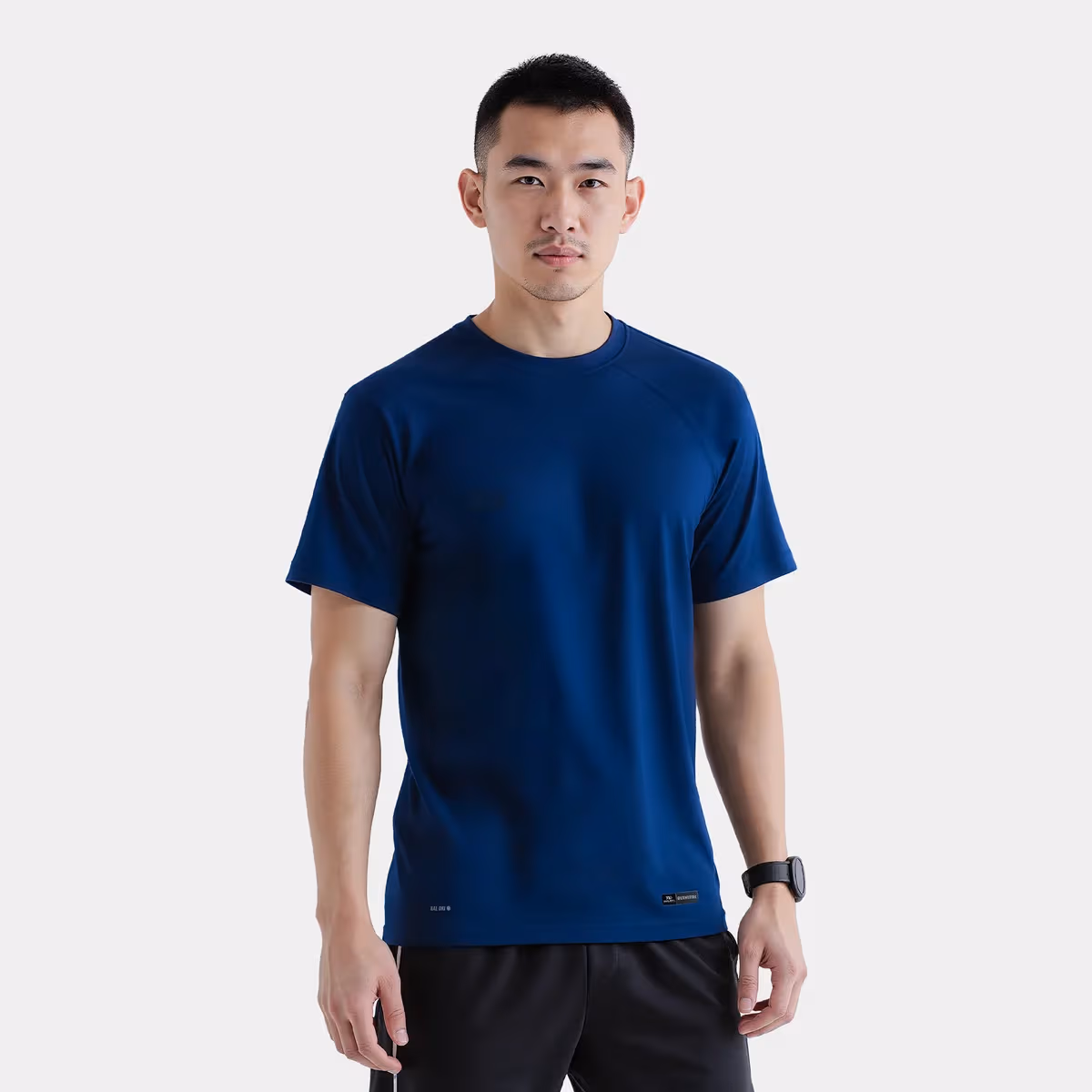 Áo Thun Thể Thao Nam Bulbal Trifit Xanh Coban