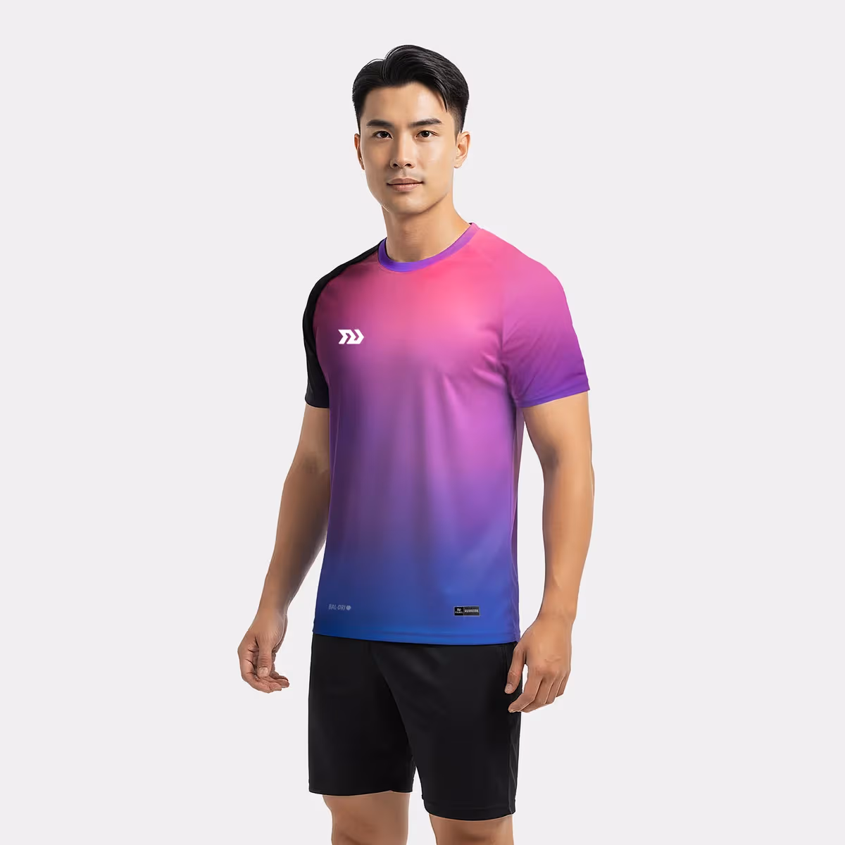 Áo Thun Thể Thao Nam Bulbal Tripula Hồng Bích