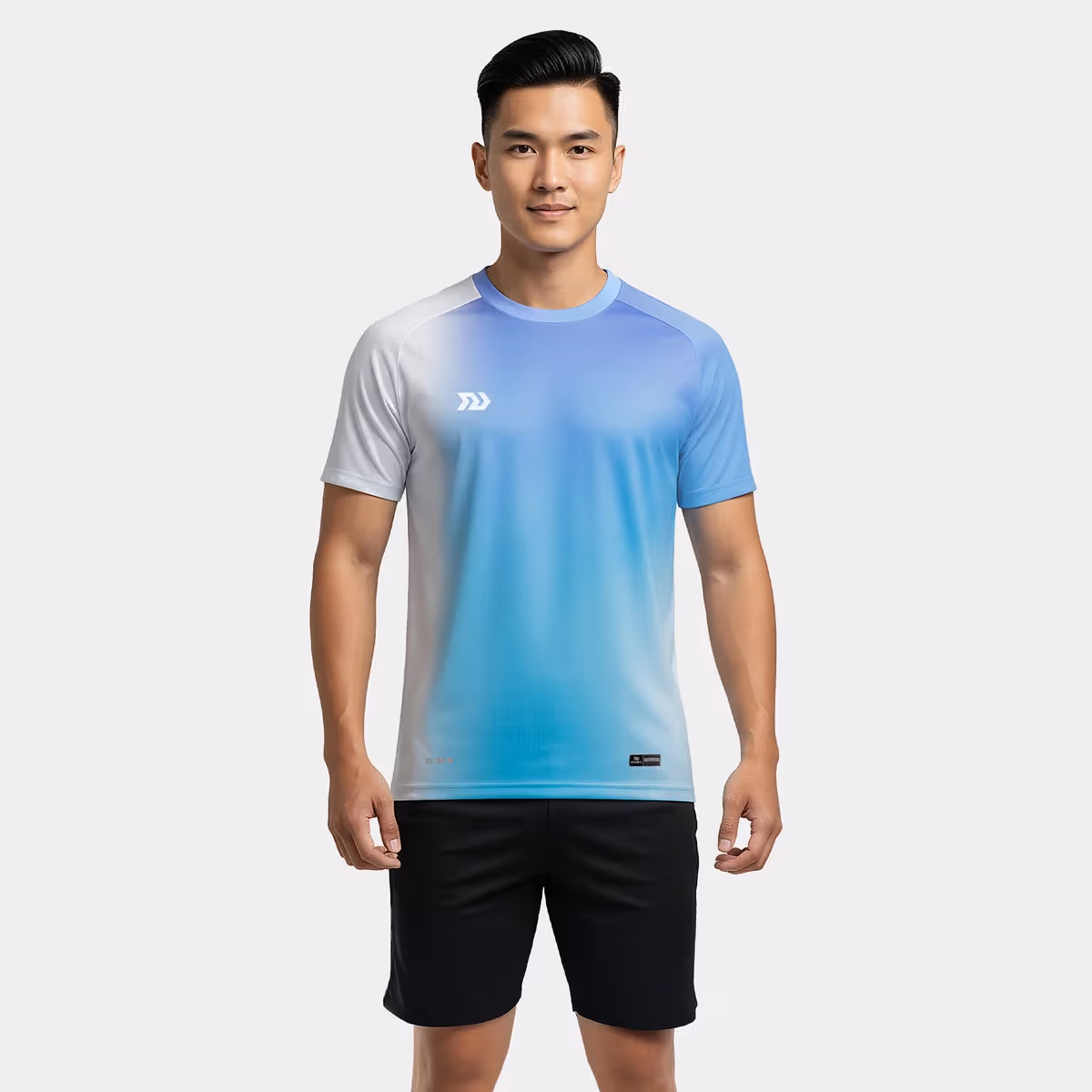 Áo Thun Thể Thao Nam Bulbal Tripula Tím Xanh
