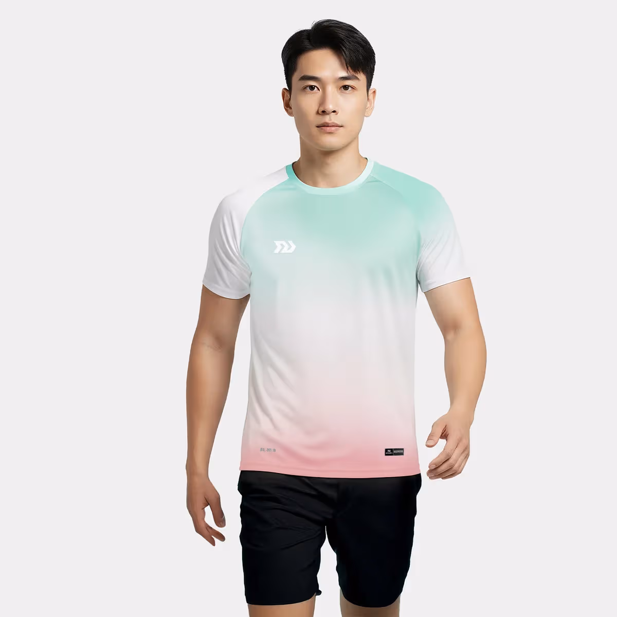Áo Thun Thể Thao Nam Bulbal Tripula Xanh Hồng