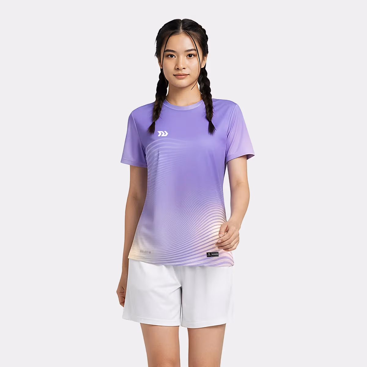 Áo Thun Thể Thao Nữ Bulbal Triblast Tím