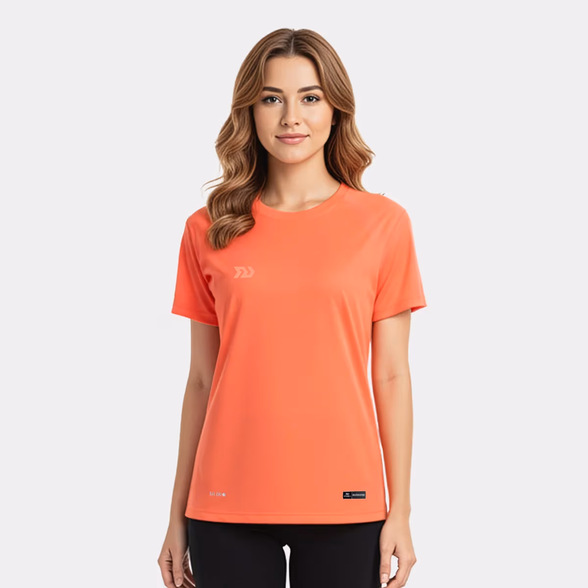 Áo Thun Thể Thao Nữ Bulbal Trifit Cam San Hô