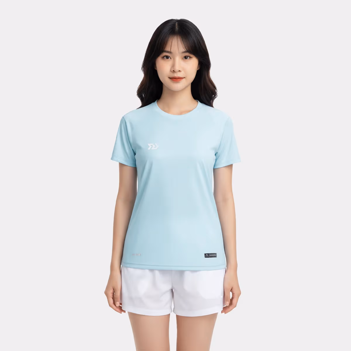 Áo Thun Thể Thao Nữ Bulbal Trifit Xanh Biển