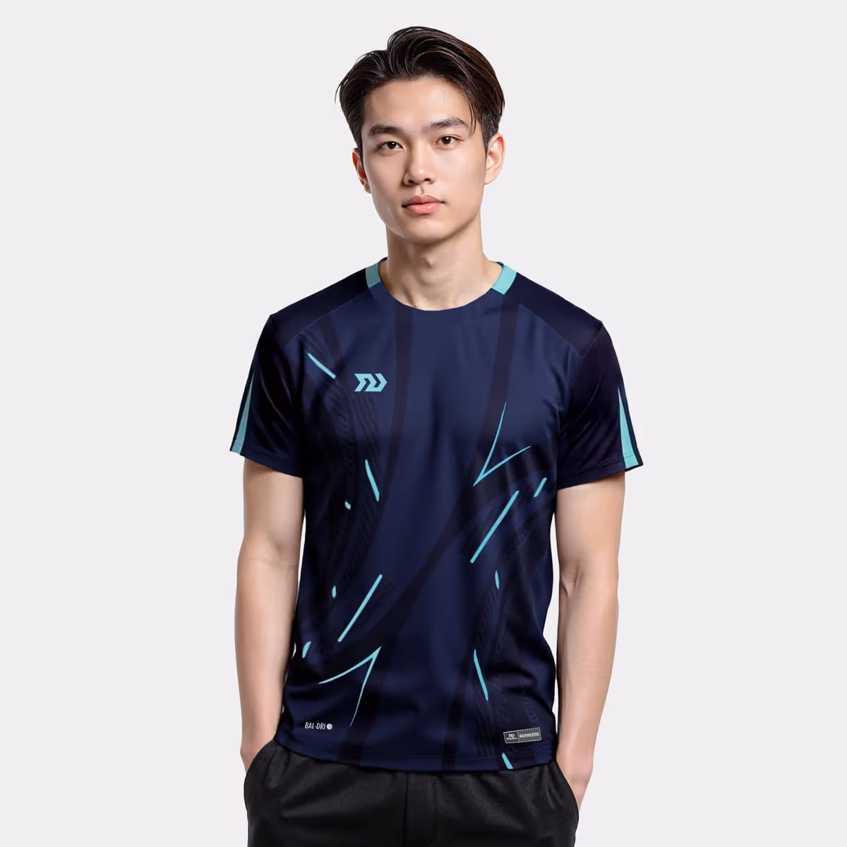 Áo Thun Thể Thao Nam Bulbal Drevo Navy