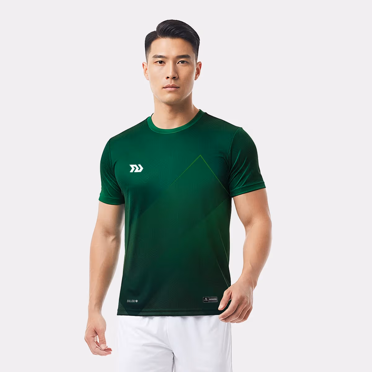 Áo Thun Thể Thao Nam Bulbal Tricryst Xanh Lá
