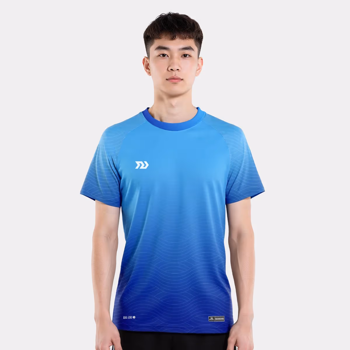 Áo Thun Thể Thao Nam Bulbal Triwave Xanh Ya