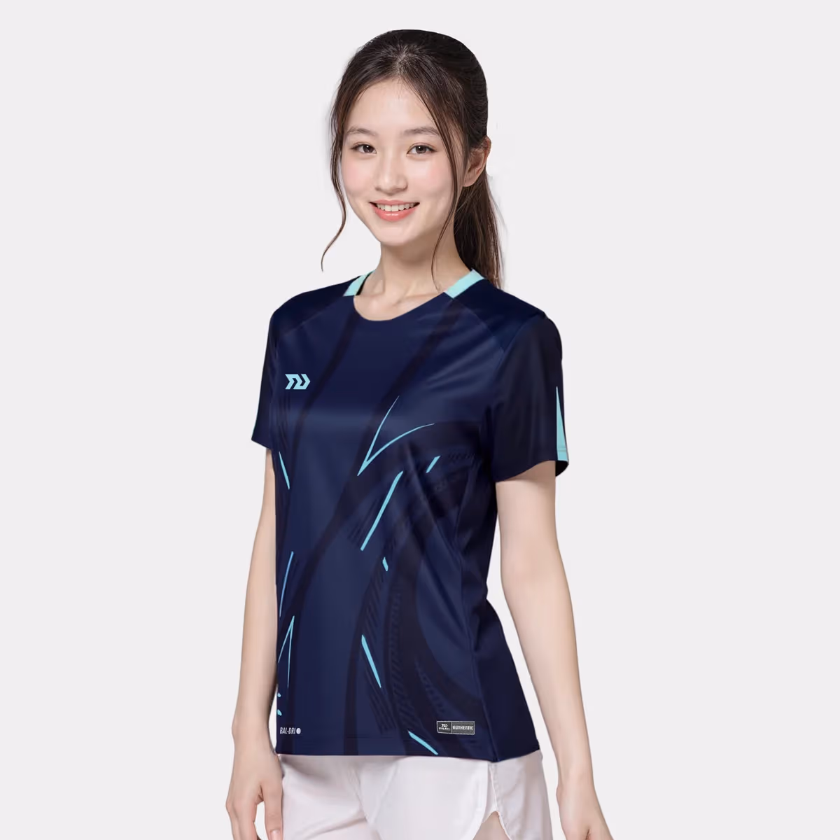 Áo Thun Thể Thao Nữ Bulbal Drevo Navy
