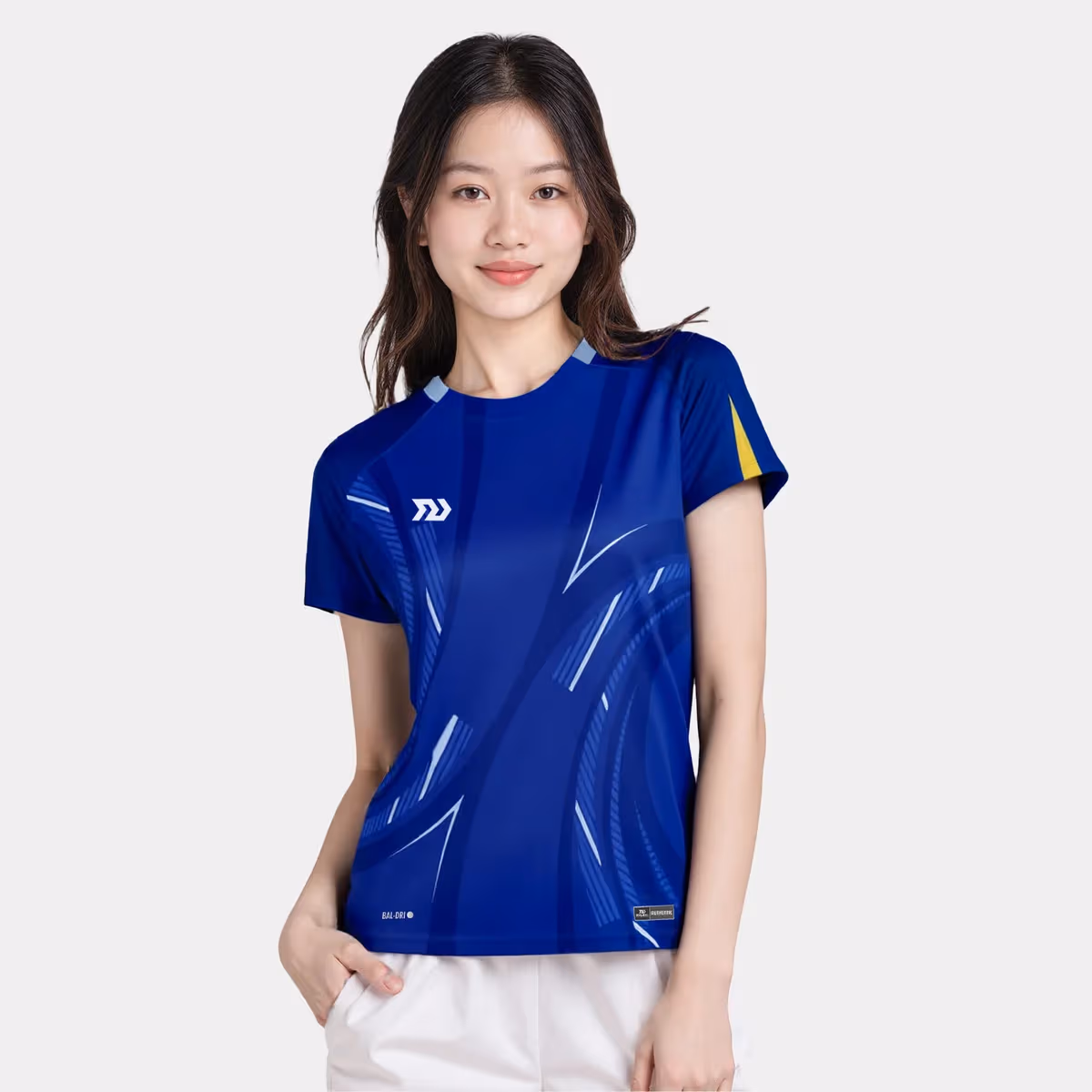 Áo Thun Thể Thao Nữ Bulbal Drevo Xanh Bích