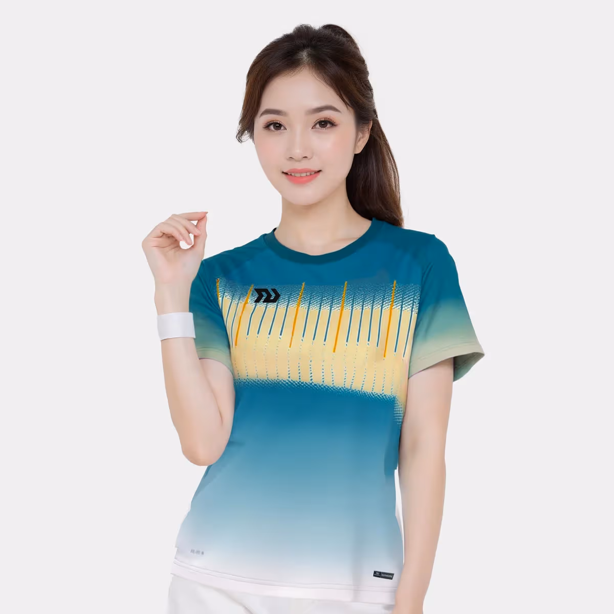 Áo Thun Thể Thao Nữ Bulbal Ryden Xanh Lông Công
