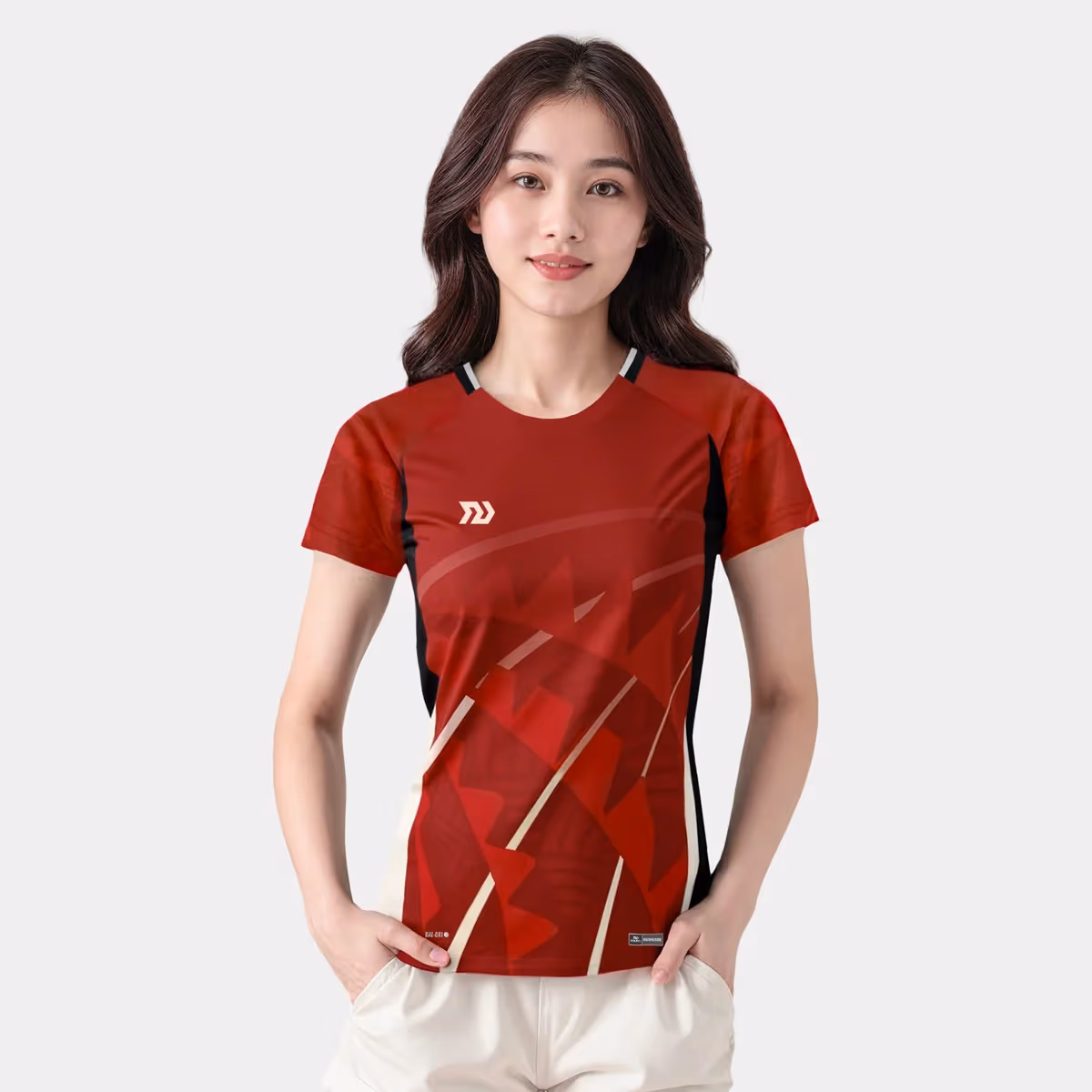Áo Thun Thể Thao Nữ Bulbal Tharo Đỏ