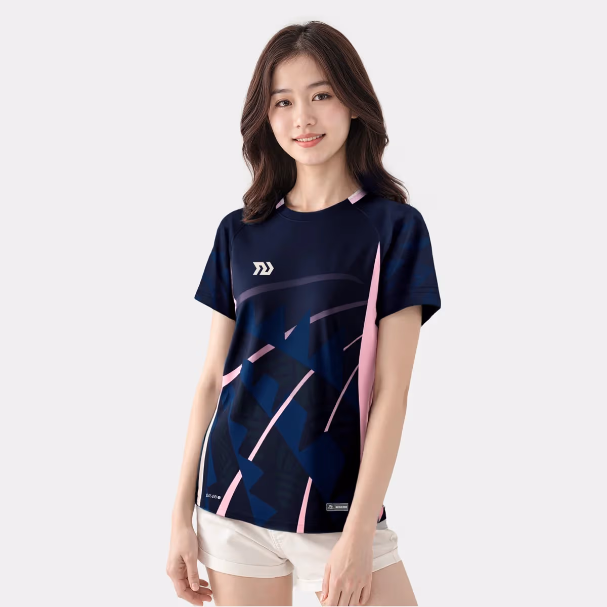 Áo Thun Thể Thao Nữ Bulbal Tharo Navy