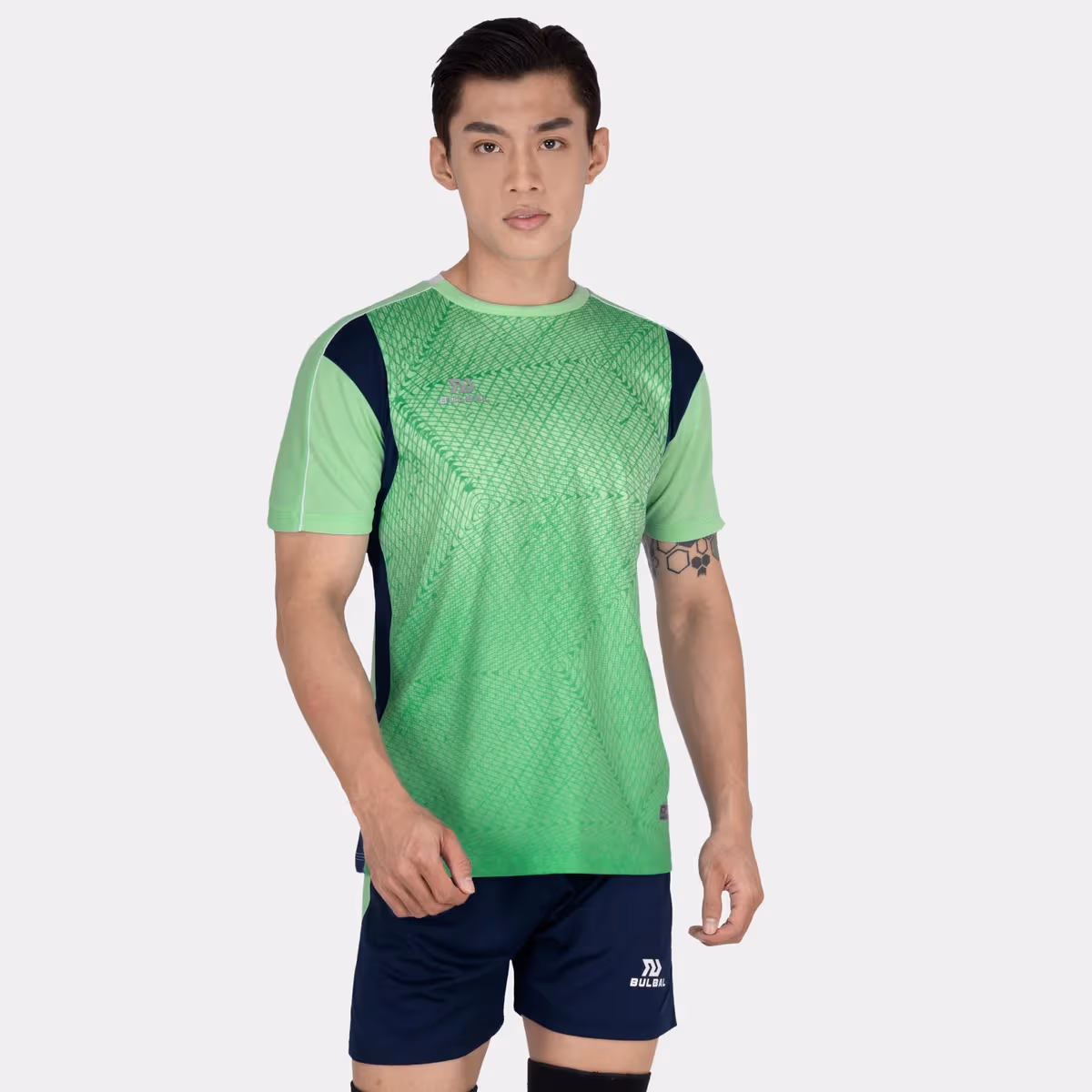 Bộ Quần Áo Bóng Chuyền Bulbal Nam Bulbal Netto Xanh Ngọc