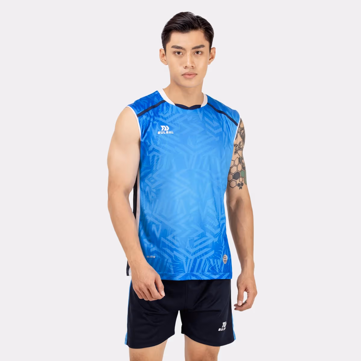 Bộ Quần Áo Bóng Chuyền Nam Bulbal Asteri Xanh Ya