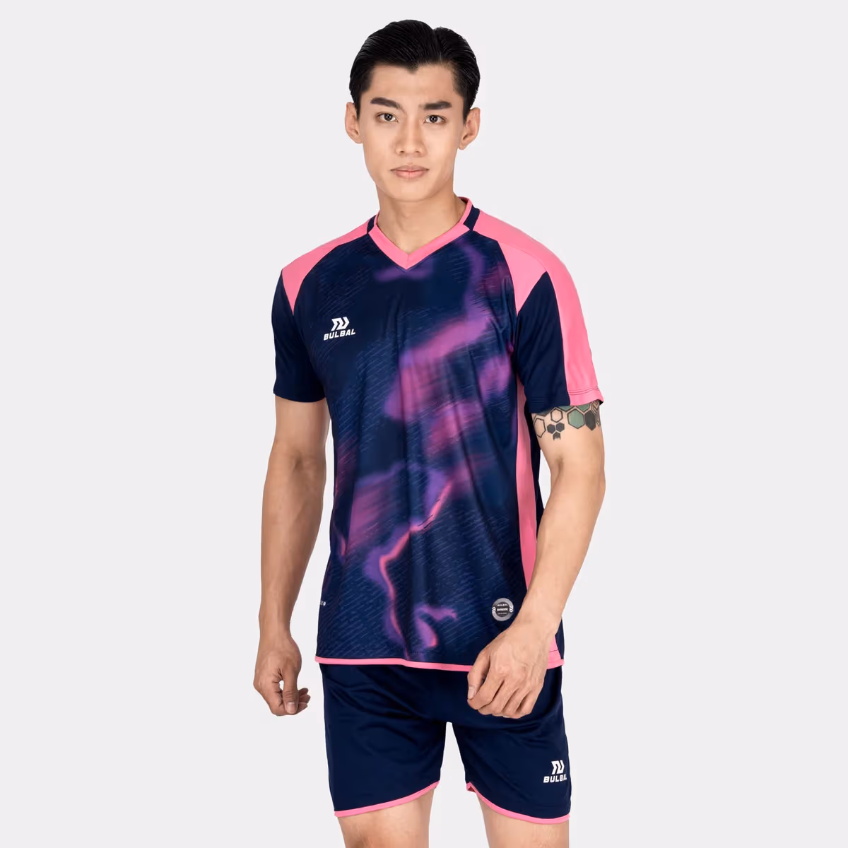Bộ Quần Áo Bóng Chuyền Nam Bulbal Aura Xanh Đen