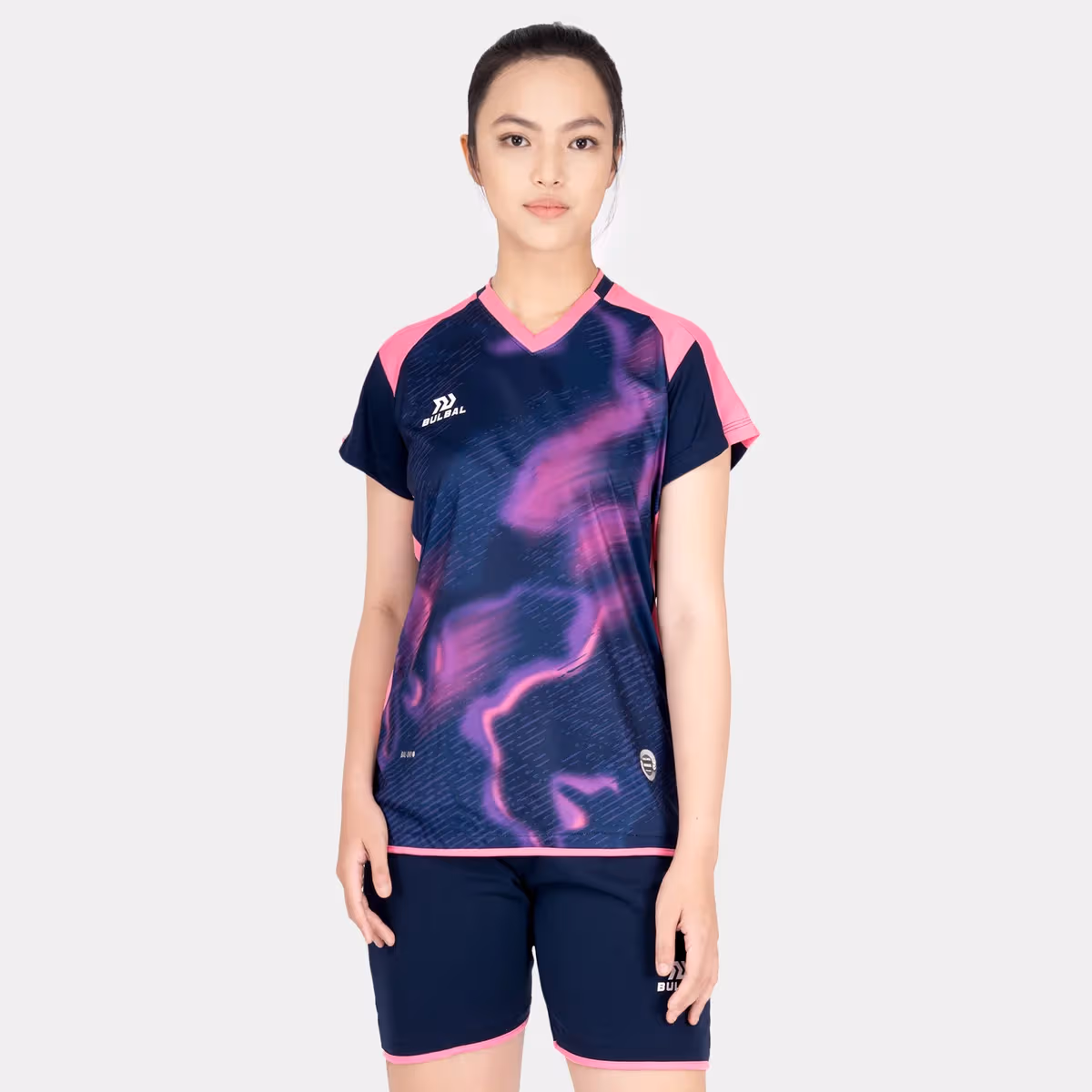Bộ Quần Áo Bóng Chuyền Nữ Bulbal Aura Xanh Đen