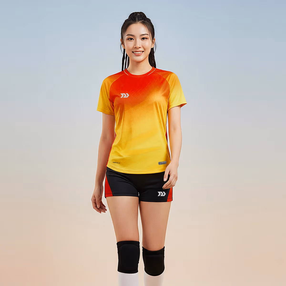 Bộ Quần Áo Bóng Chuyền Nữ Bulbal Flazen Vàng BC10