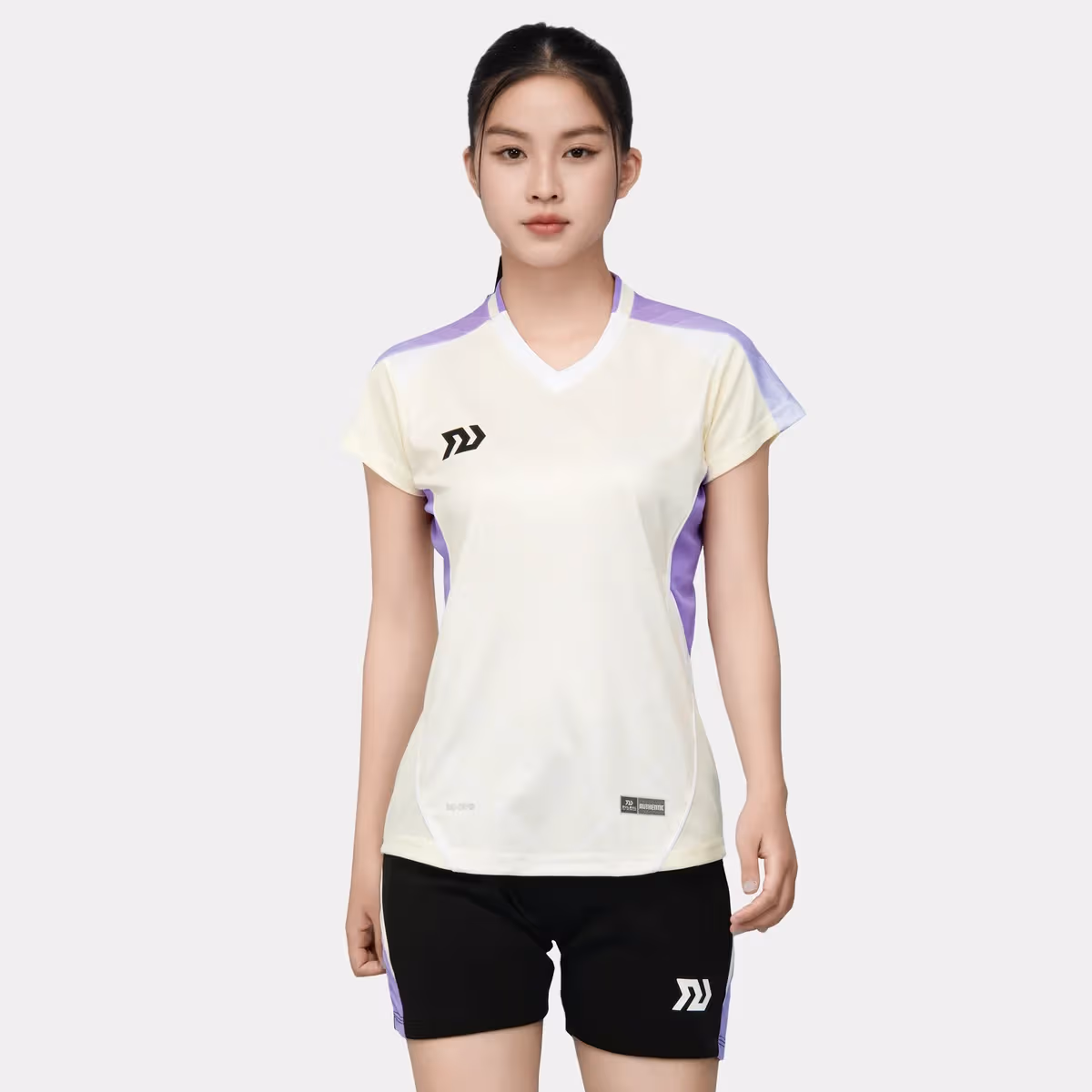 Bộ Quần Áo Bóng Chuyền Nữ Bulbal Glori BC09 Kem