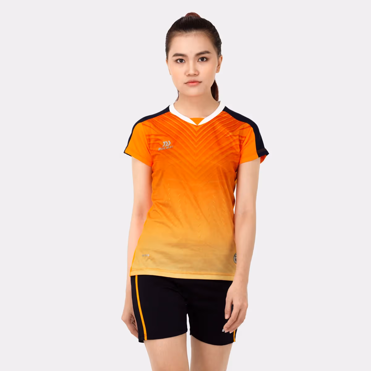 Bộ Quần Áo Bóng Chuyền Nữ Bulbal Spivol Cam
