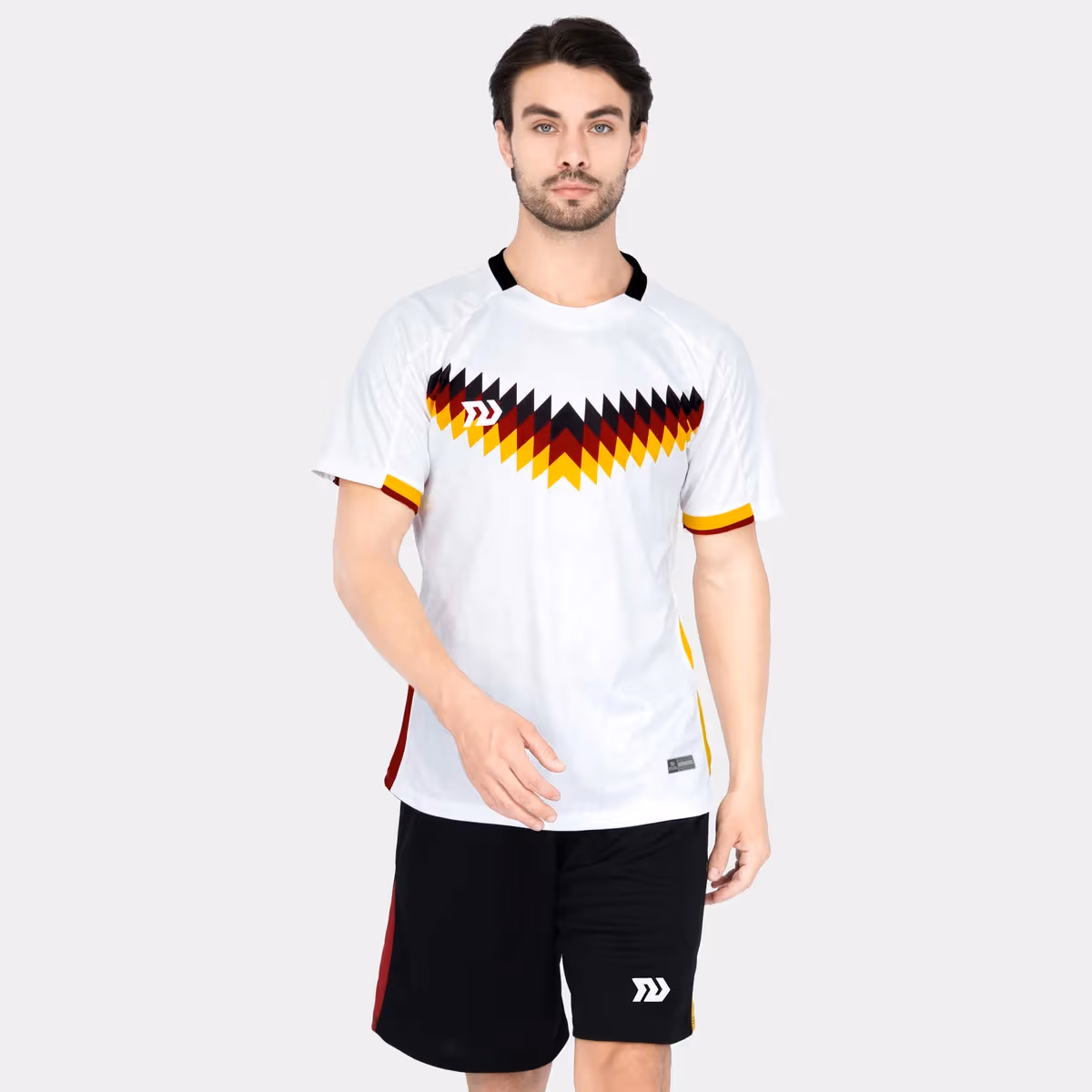 Bộ Quần Áo Bóng Đá Bulbal Euro Đức Trắng SS24