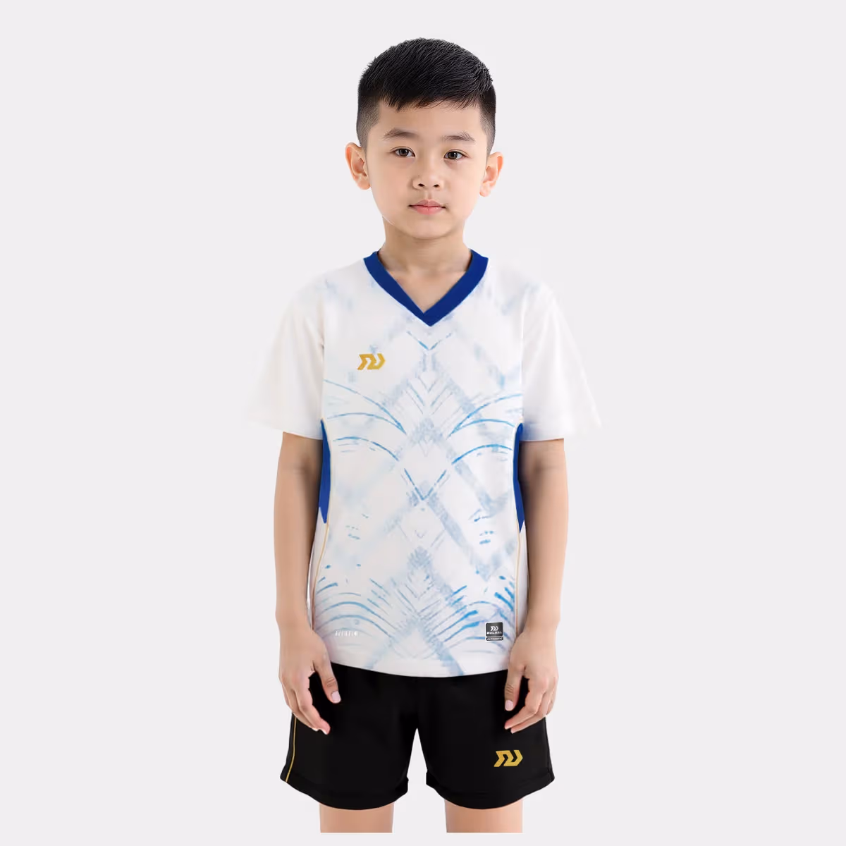 Bộ Quần Áo Bóng Đá Bulbal Kid Vingar 3 Trắng Xanh