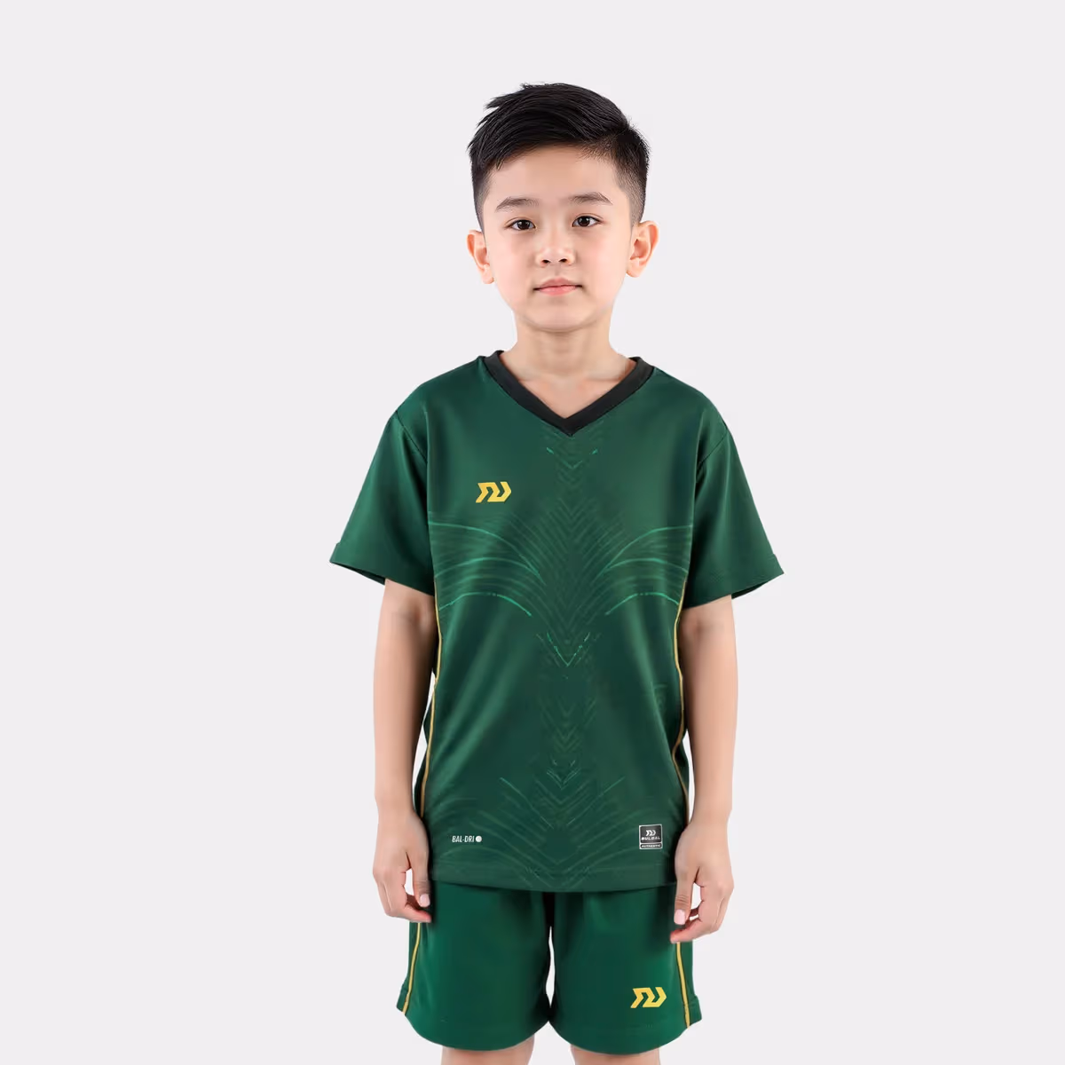 Bộ Quần Áo Bóng Đá Bulbal Kid Vingar 3 Xanh Rêu