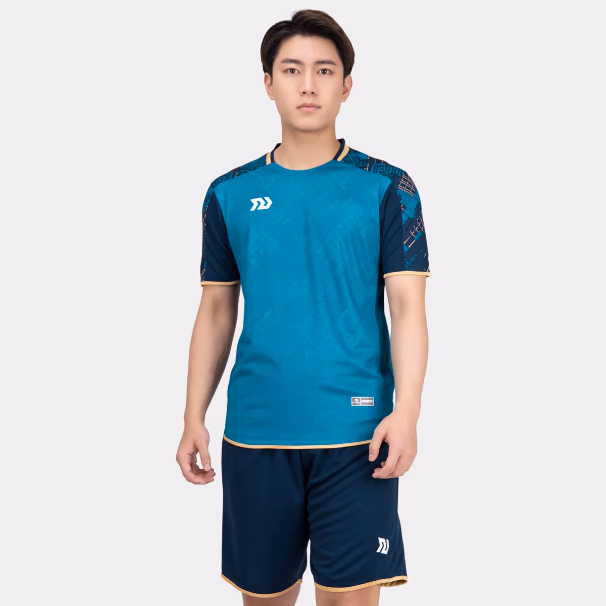 Bộ Quần áo bóng đá Bulbal Olas 2 Xanh Cổ Vịt