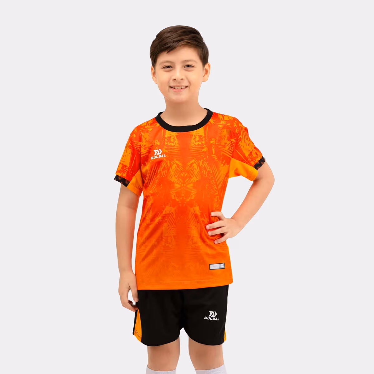 Bộ Quần Áo Bóng Đá Bulbal Raifo Trẻ Em Cam