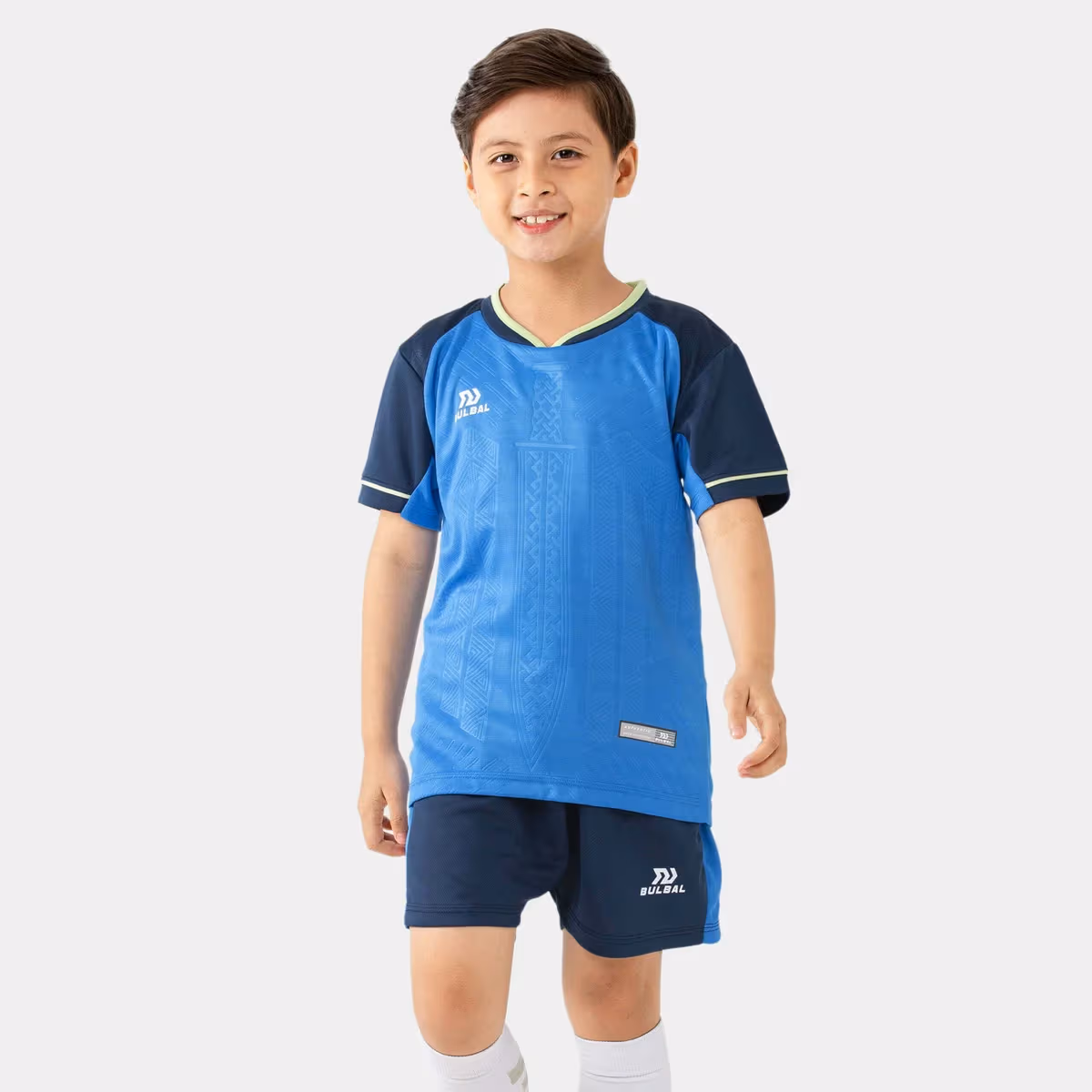 Bộ Quần Áo Bóng Đá Trẻ Em Bulbal Belona 2 Xanh Bích
