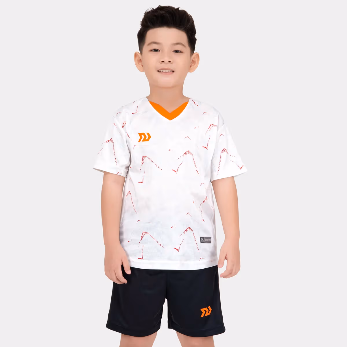 Bộ Quần Áo Bóng Đá Trẻ Em Bulbal Forza Trắng