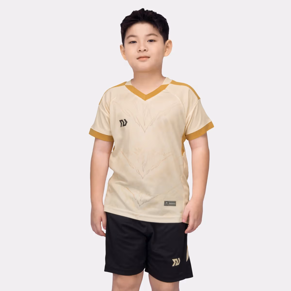 Bộ Quần Áo Bóng Đá Trẻ Em Bulbal Predator 5 Kem