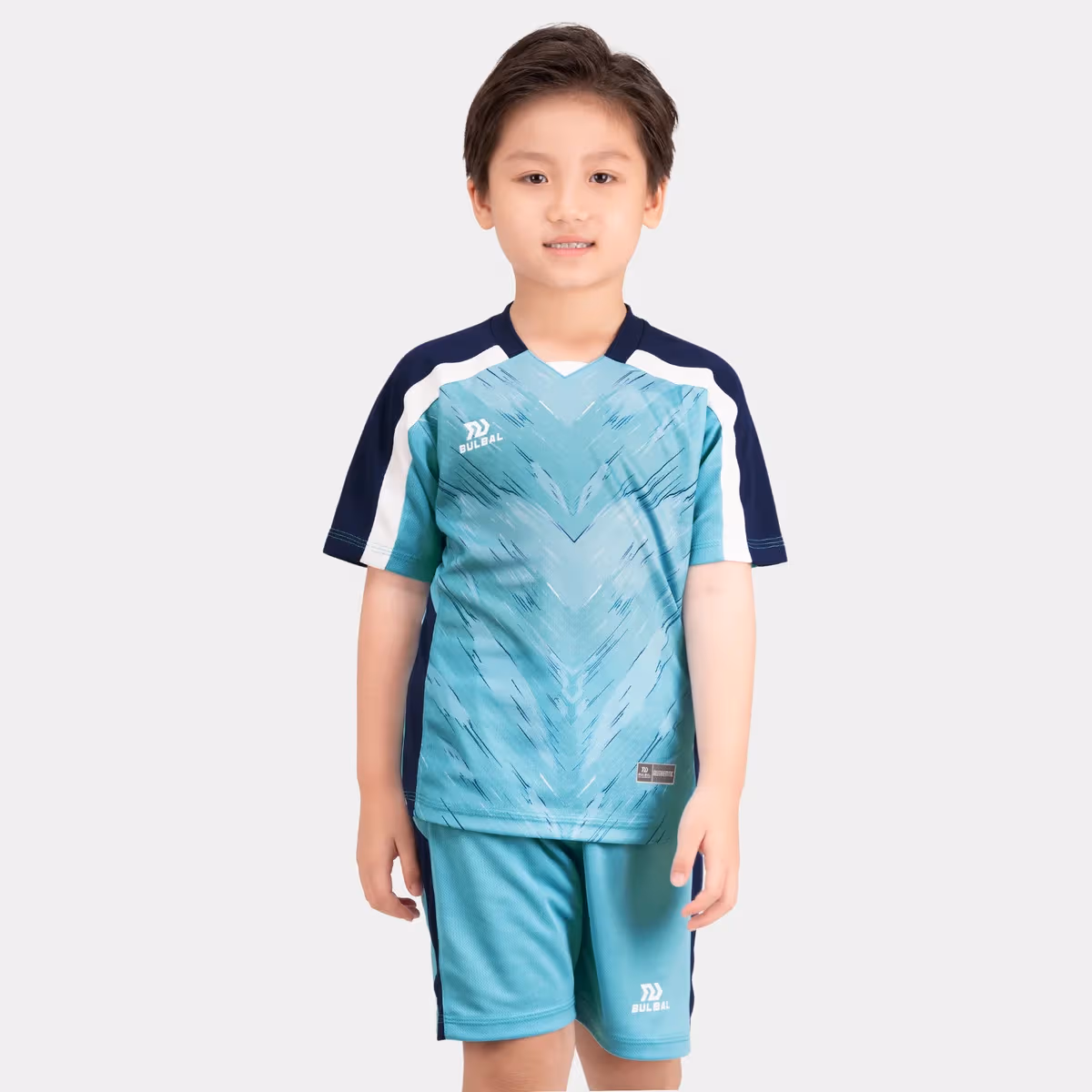 Bộ Quần Áo Bóng Đá Trẻ Em Bulbal Vingar 2 Xanh Ngọc