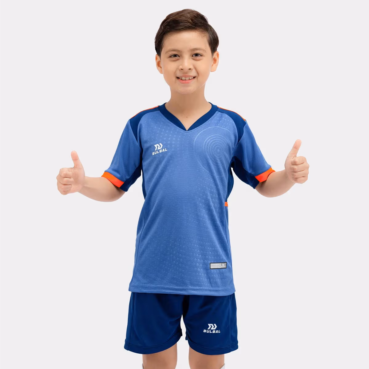 Bộ Quần Áo Bóng Đá Trẻ Em Bulbal Xona Xanh Xám