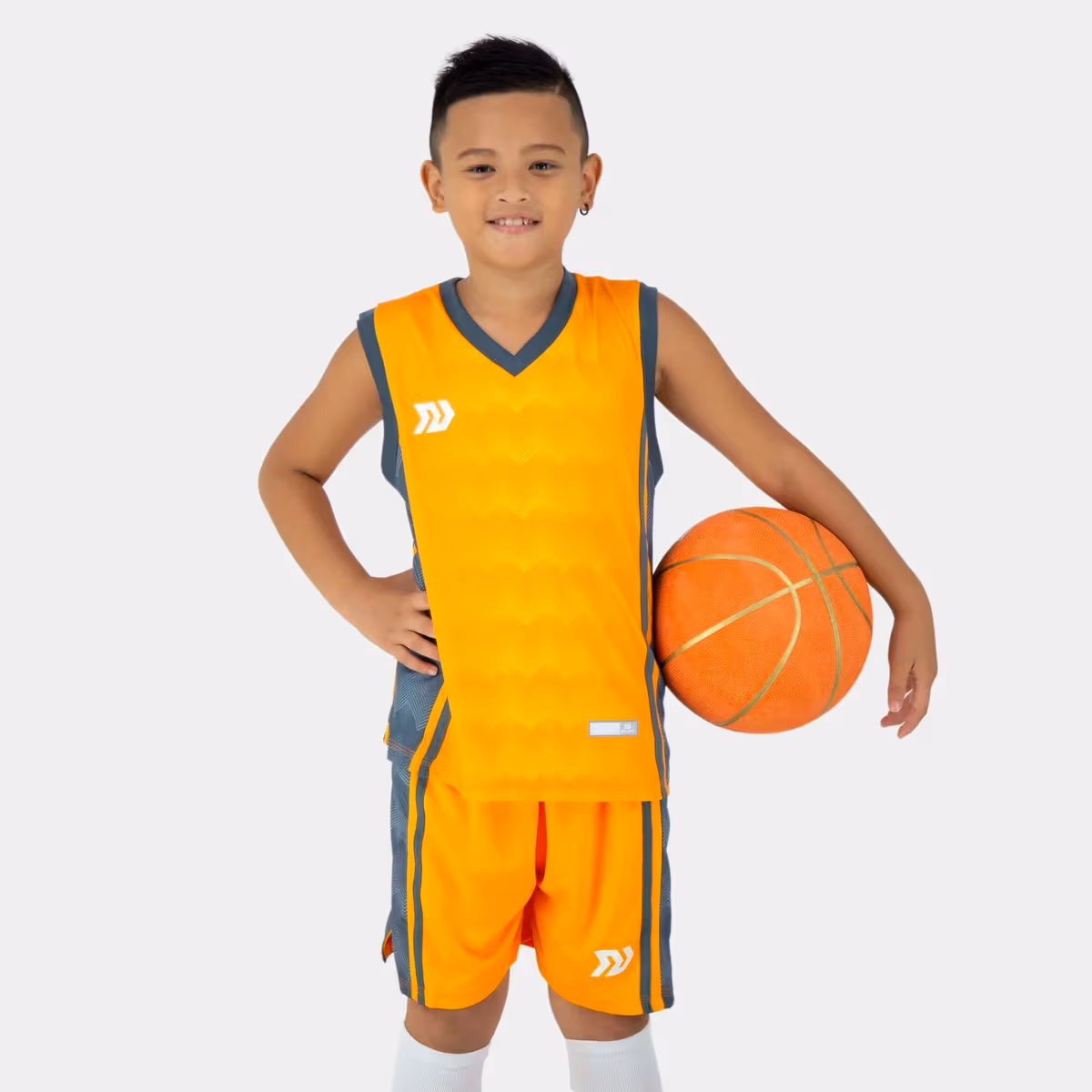 Bộ Quần Áo Bóng Rổ Bulbal Dino Kid Cam