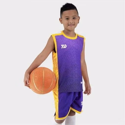 Bộ Quần Áo Bóng Rổ Bulbal Pacy Kid Tím