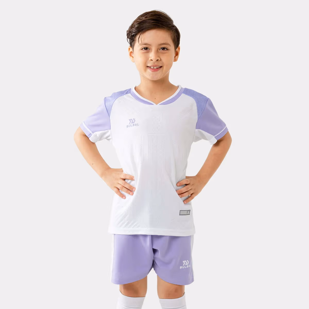Bộ Quần Áo Bóng Đá Trẻ Em Bulbal Belona 2 Trắng