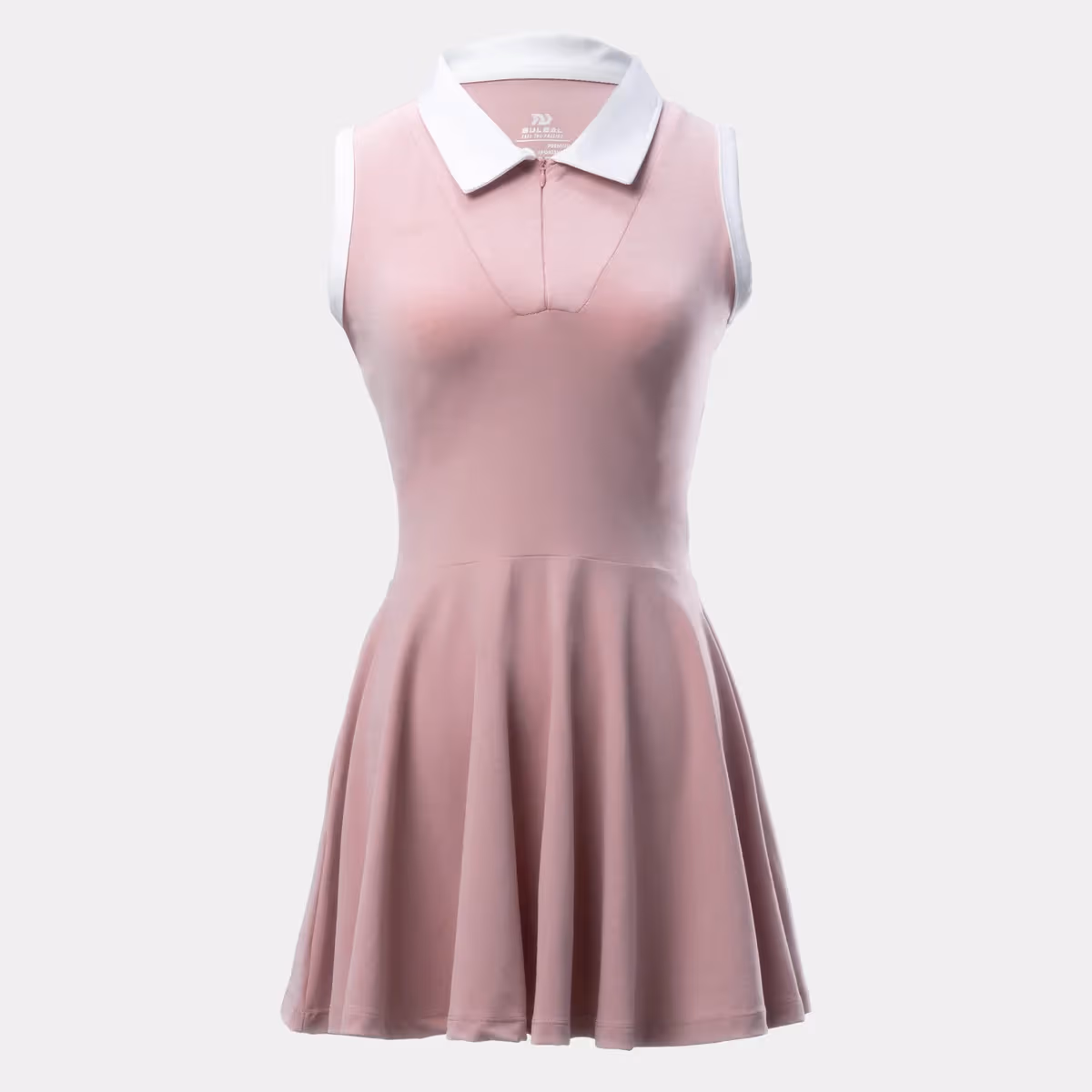 Đầm Polo Bulbal Kivyn Hồng Trắng