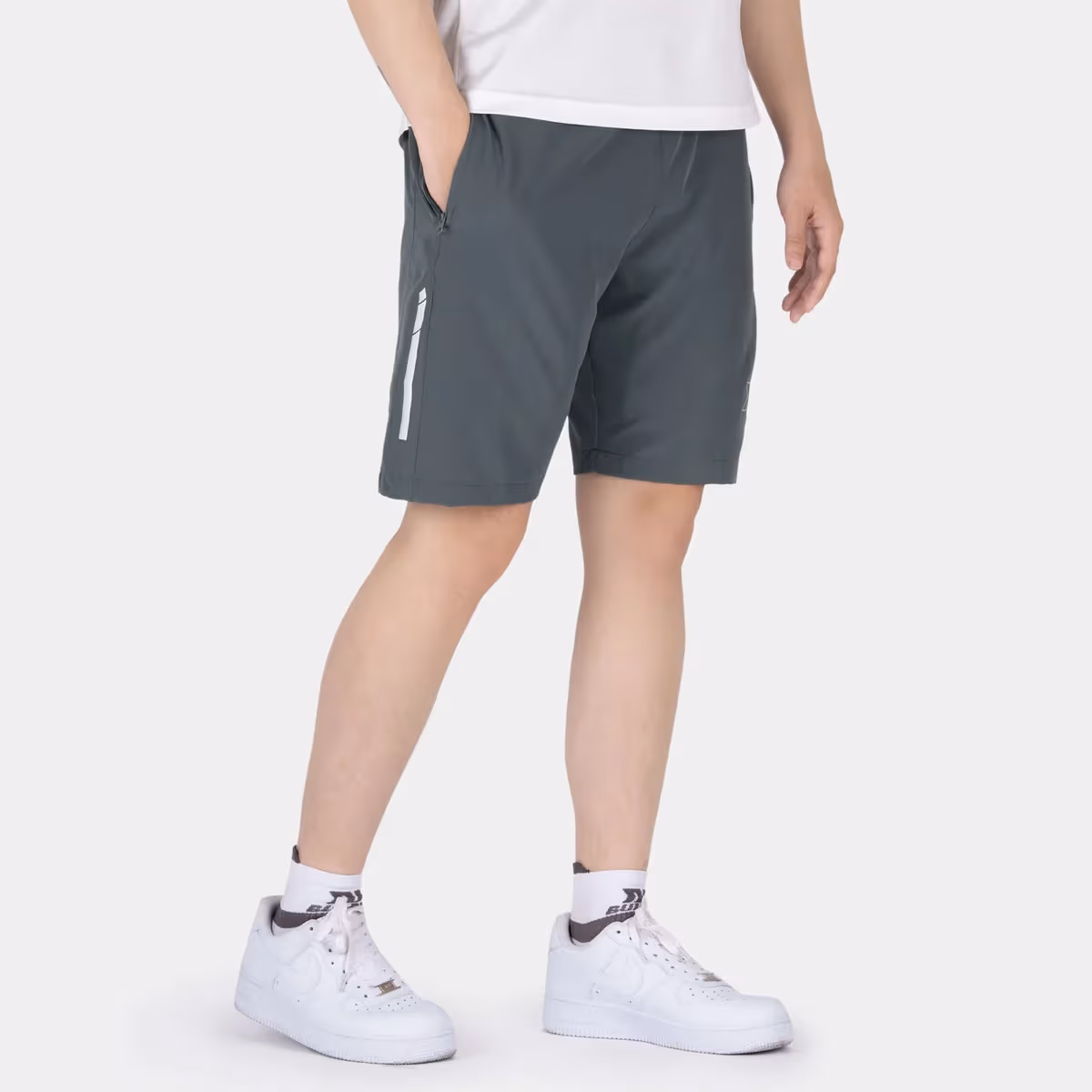Quần Short Thể Thao Bulbal Waso 12 Xám