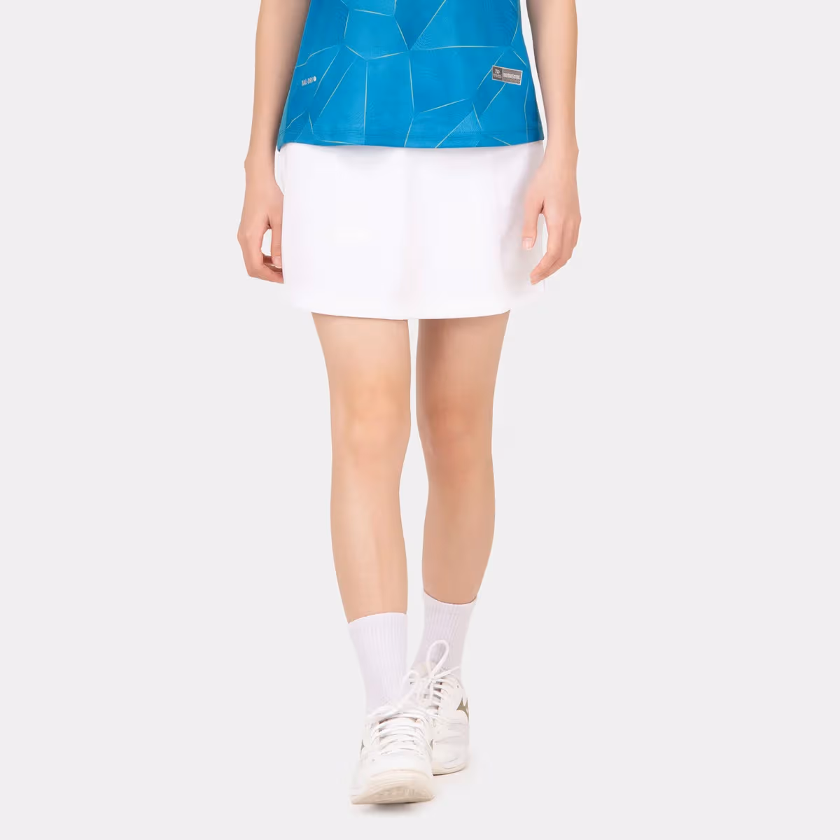 Quần Váy Chữ A Cầu Lông Nữ Bulbal Badminton SS24 BQW2402 Trắng