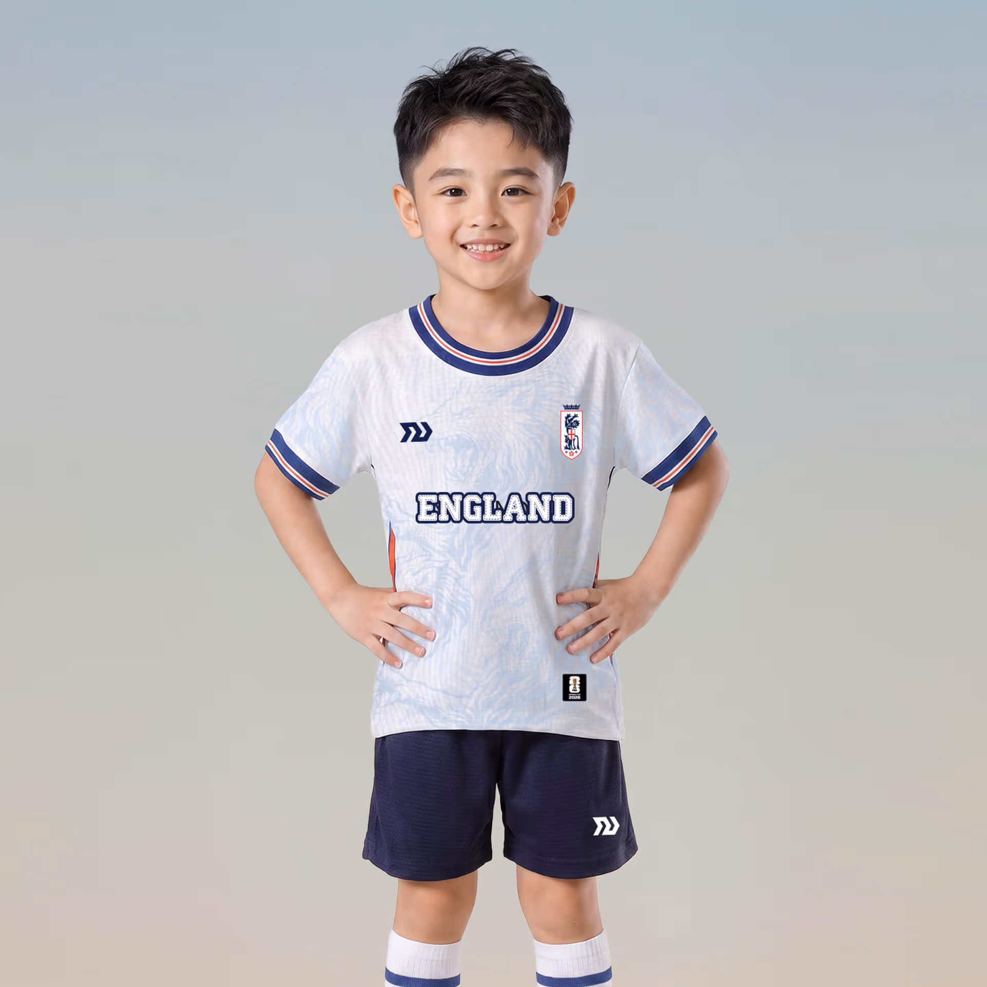 Bulbal Kid WC26 Trắng Xanh