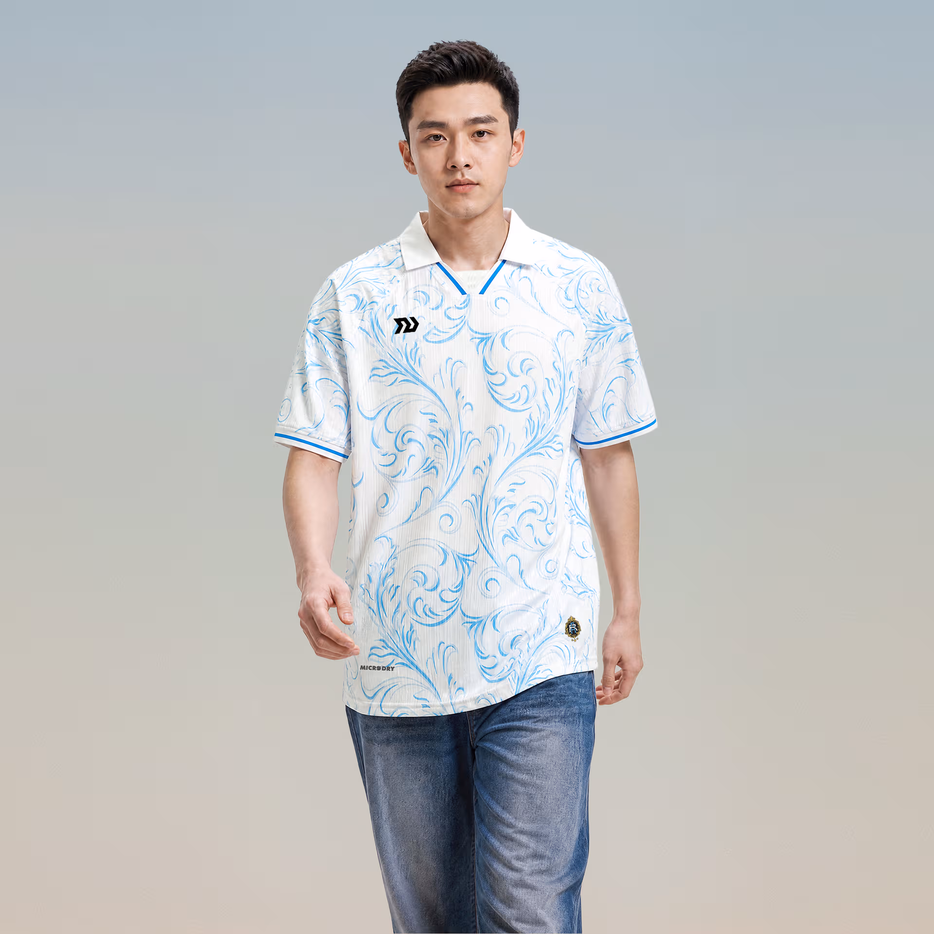 Áo Polo Bulbal Jersey WC26 Kem Biển
