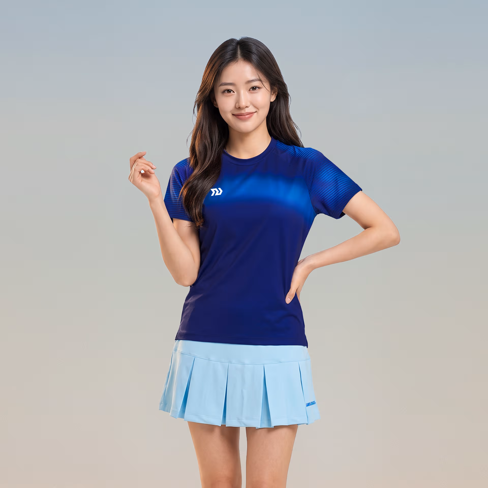 Áo thể thao Nữ Bulbal Lumar 02 Xanh Navy